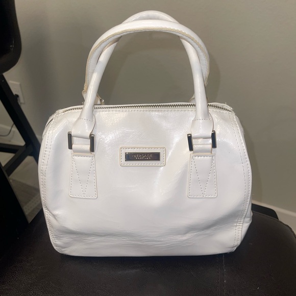Versace Handbags - Versace parfums mini top handle bag